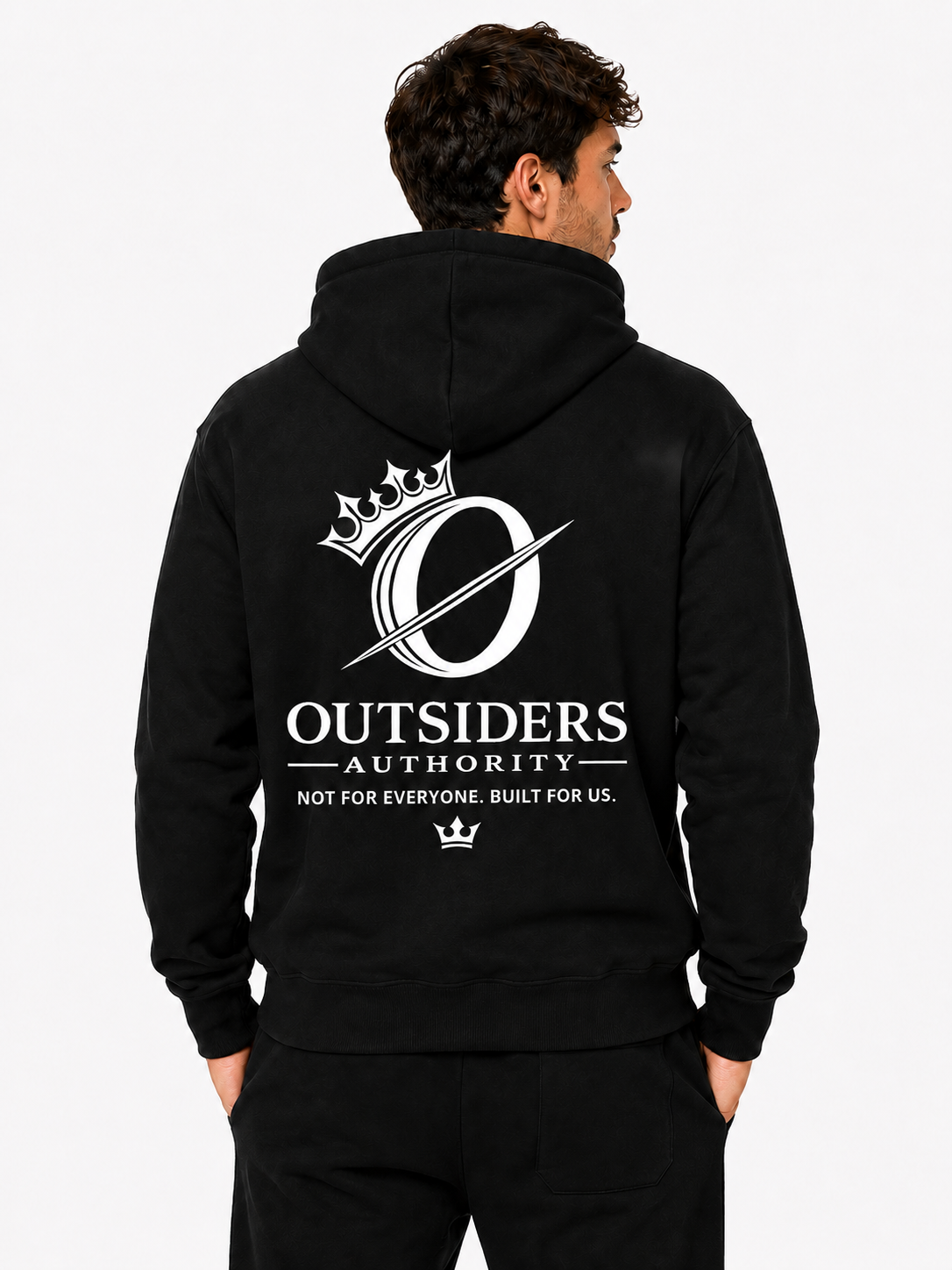 OUTSIDERS Men’s Heavyweight Zip Hoodie - Image 2