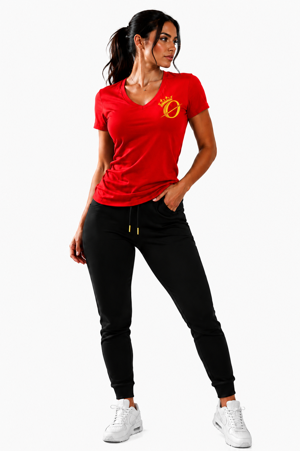 OUTSIDERS Women’s Signature V-Neck Tee