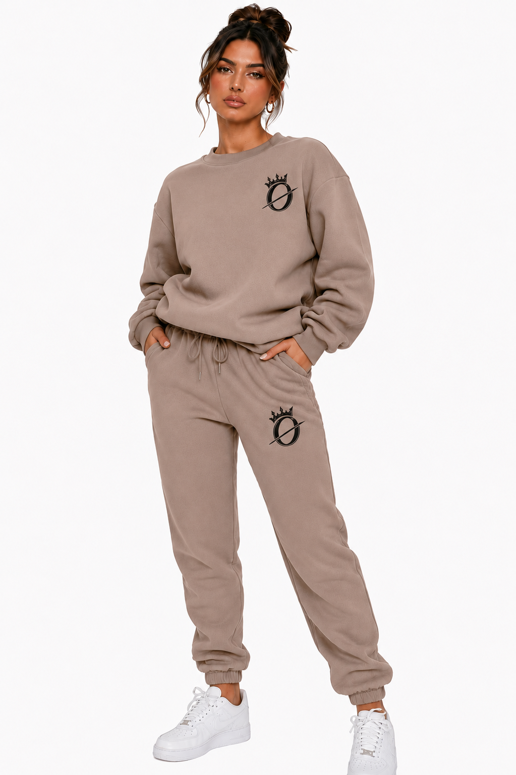 OUTSIDERS Women's Crewneck Tracksuit Set